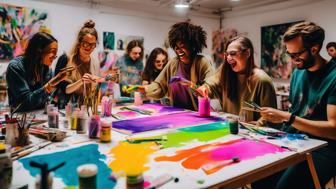 entdecke die besten berlin events neon painting mit artnight